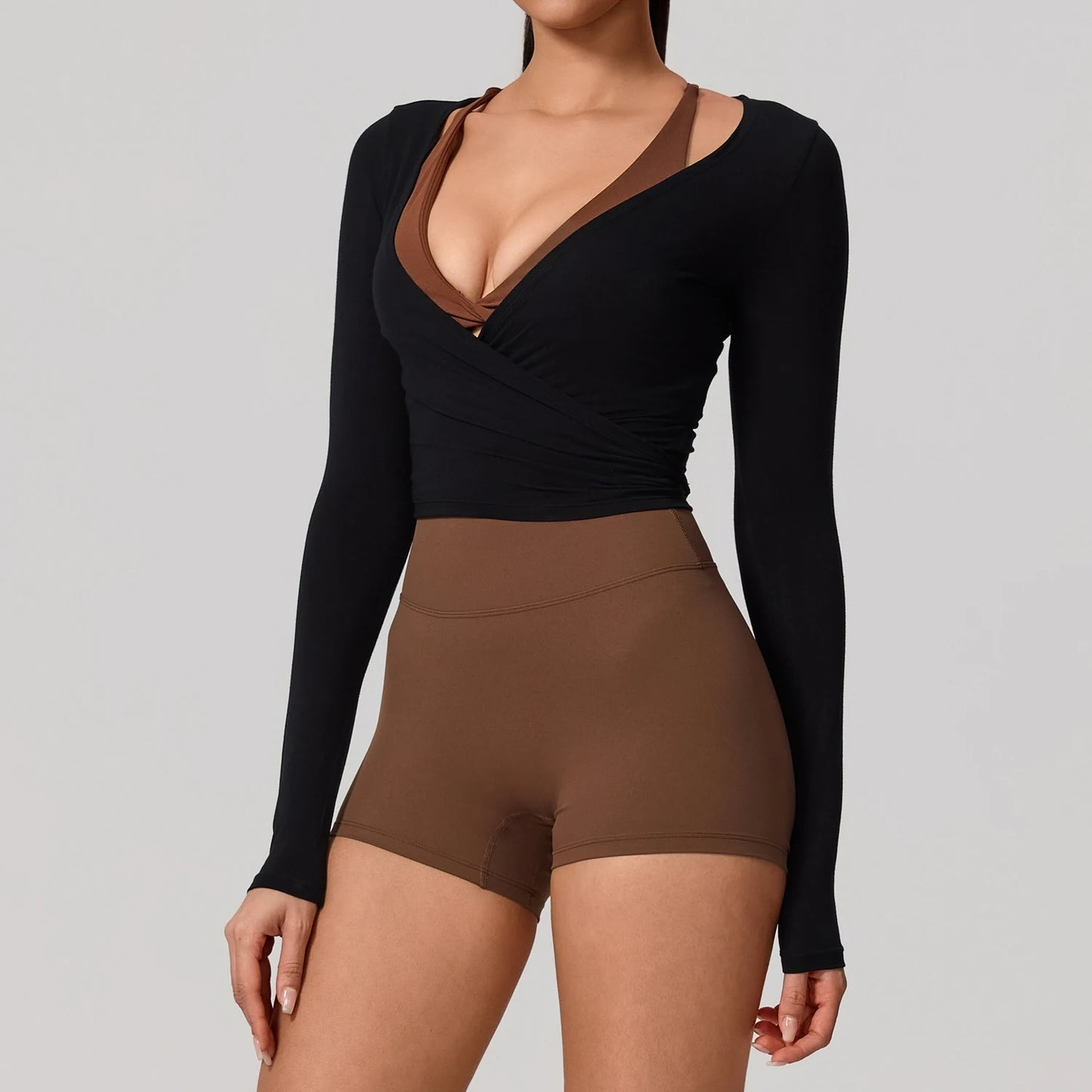 Brassière Croisée Gainante