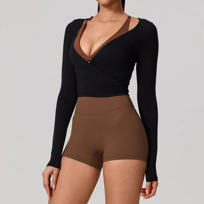 Brassière Croisée Gainante