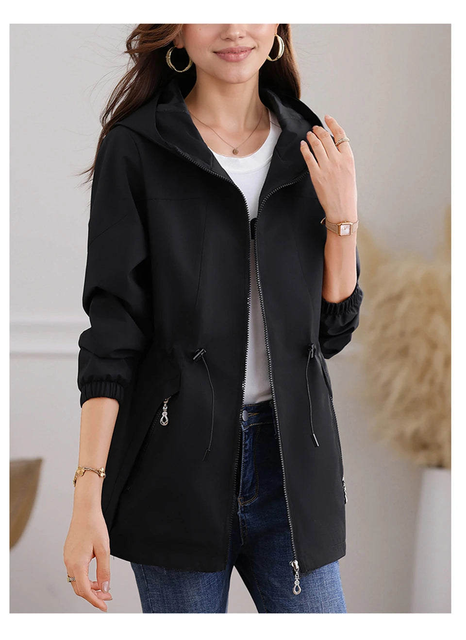 Veste Imperméable Chic