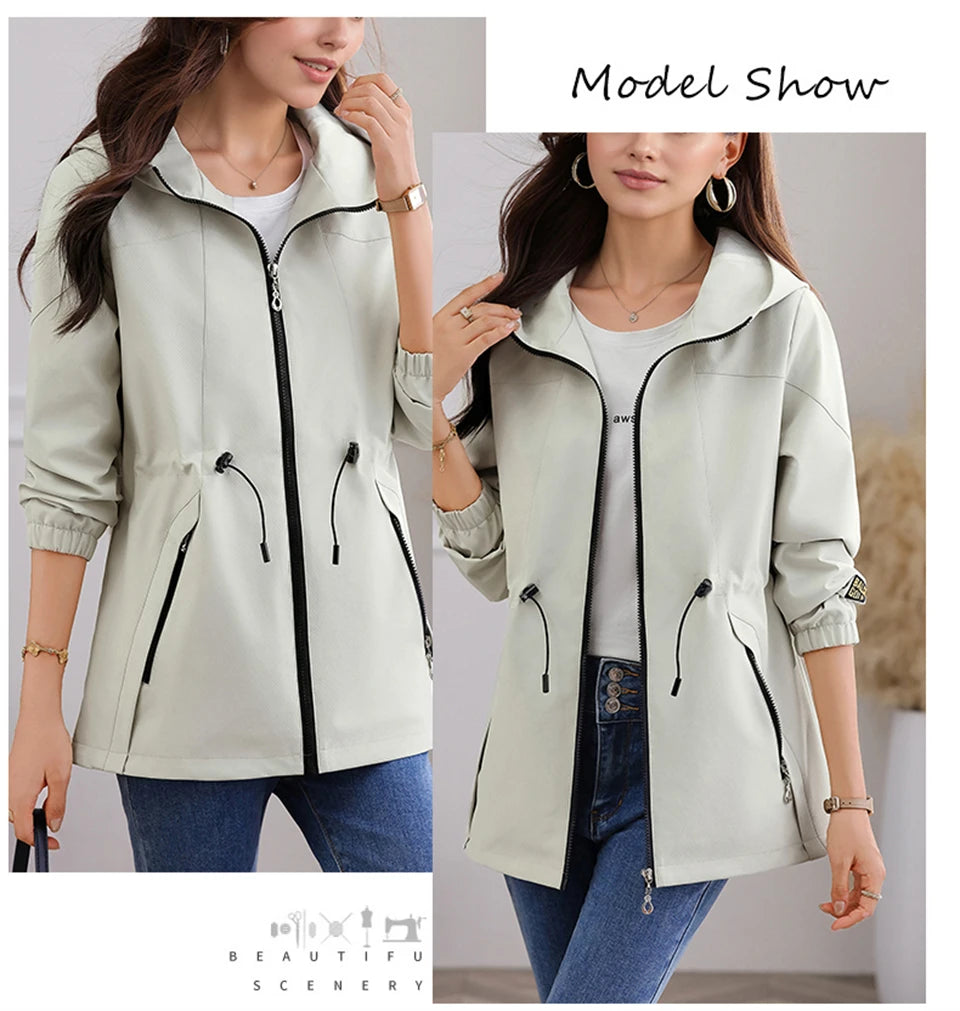 Veste Imperméable Chic