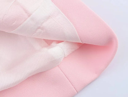 Ensemble Été Rose Plumes