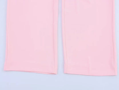 Ensemble Été Rose Plumes