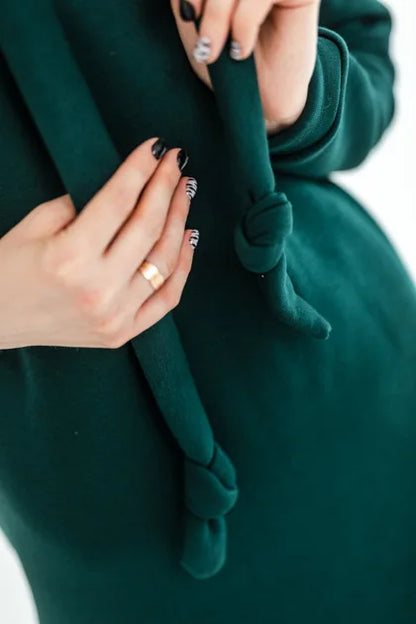 Robe Sweat Élégante à Capuche