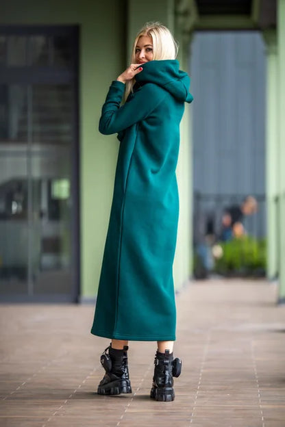 Robe Sweat Élégante à Capuche
