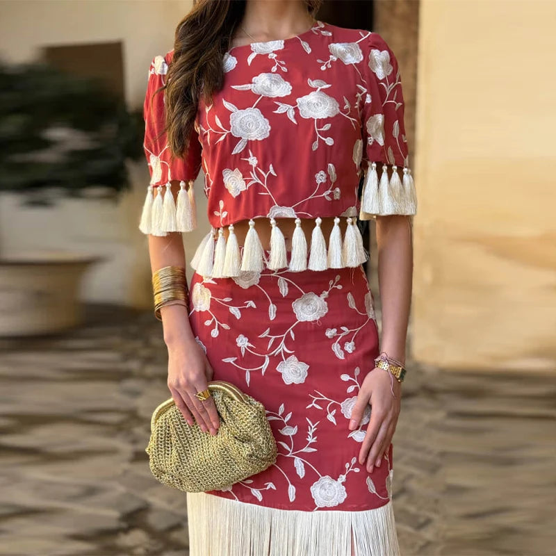 Ensemble Boho Floral