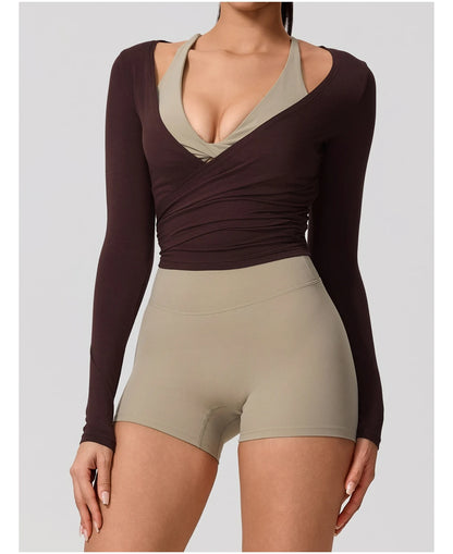 Brassière Croisée Gainante