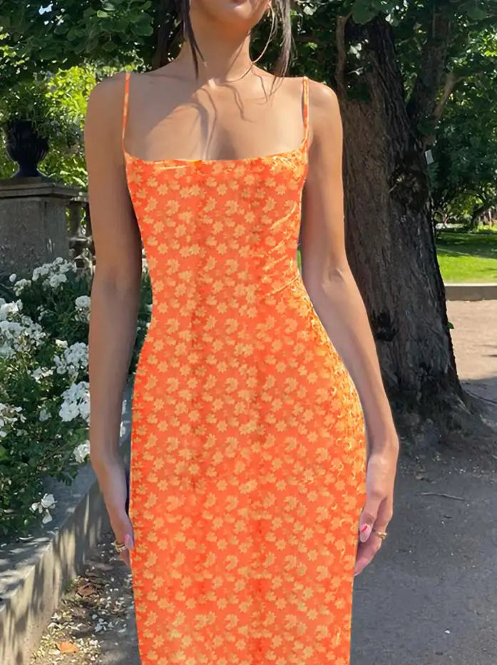 Robe Longue Fleurie