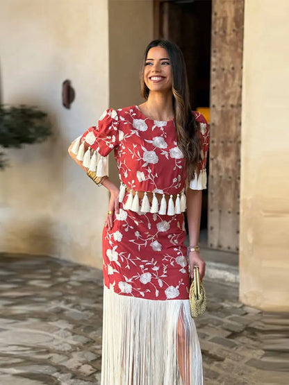 Ensemble Boho Floral
