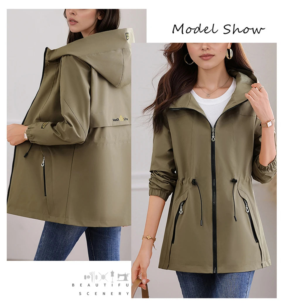 Veste Imperméable Chic