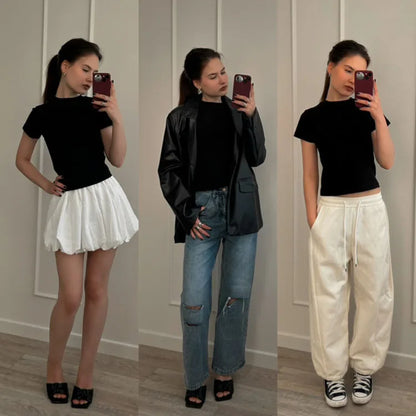 Brassière Courte Tendance