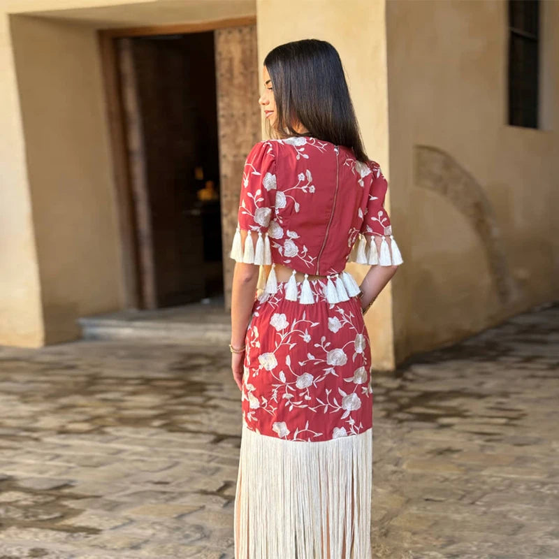 Ensemble Boho Floral