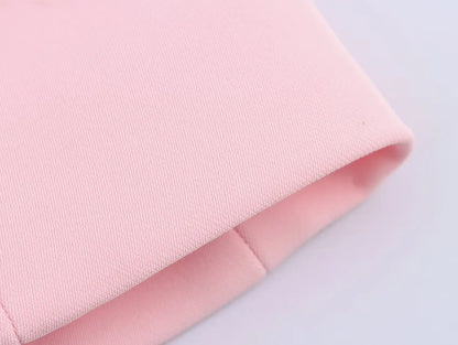 Ensemble Été Rose Plumes