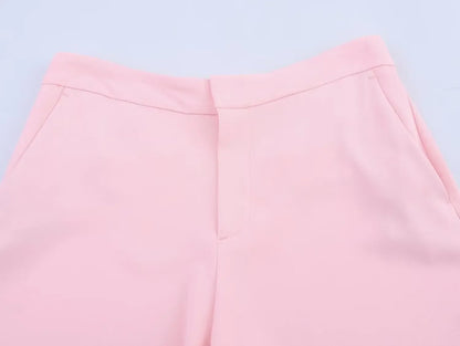 Ensemble Été Rose Plumes