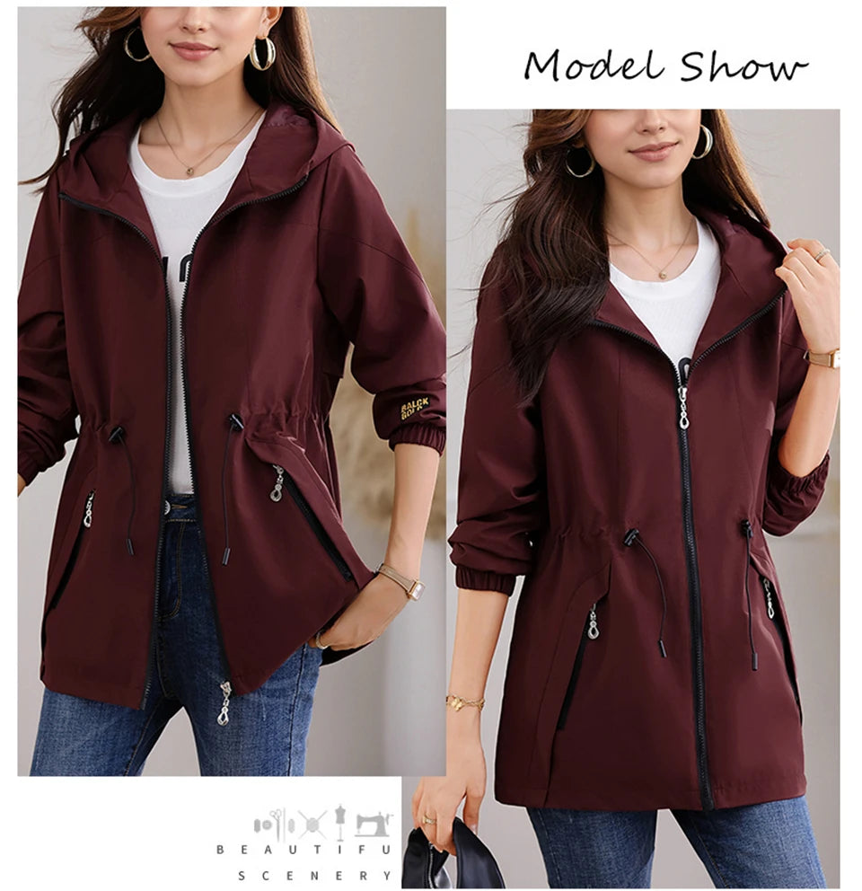 Veste Imperméable Chic