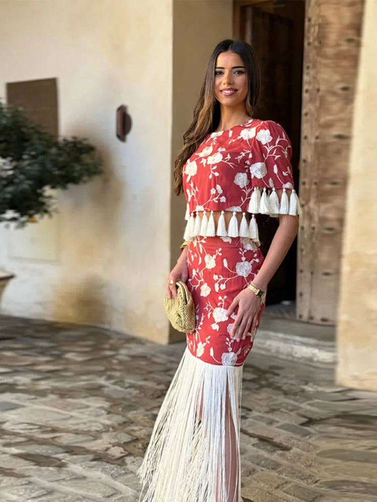 Ensemble Boho Floral